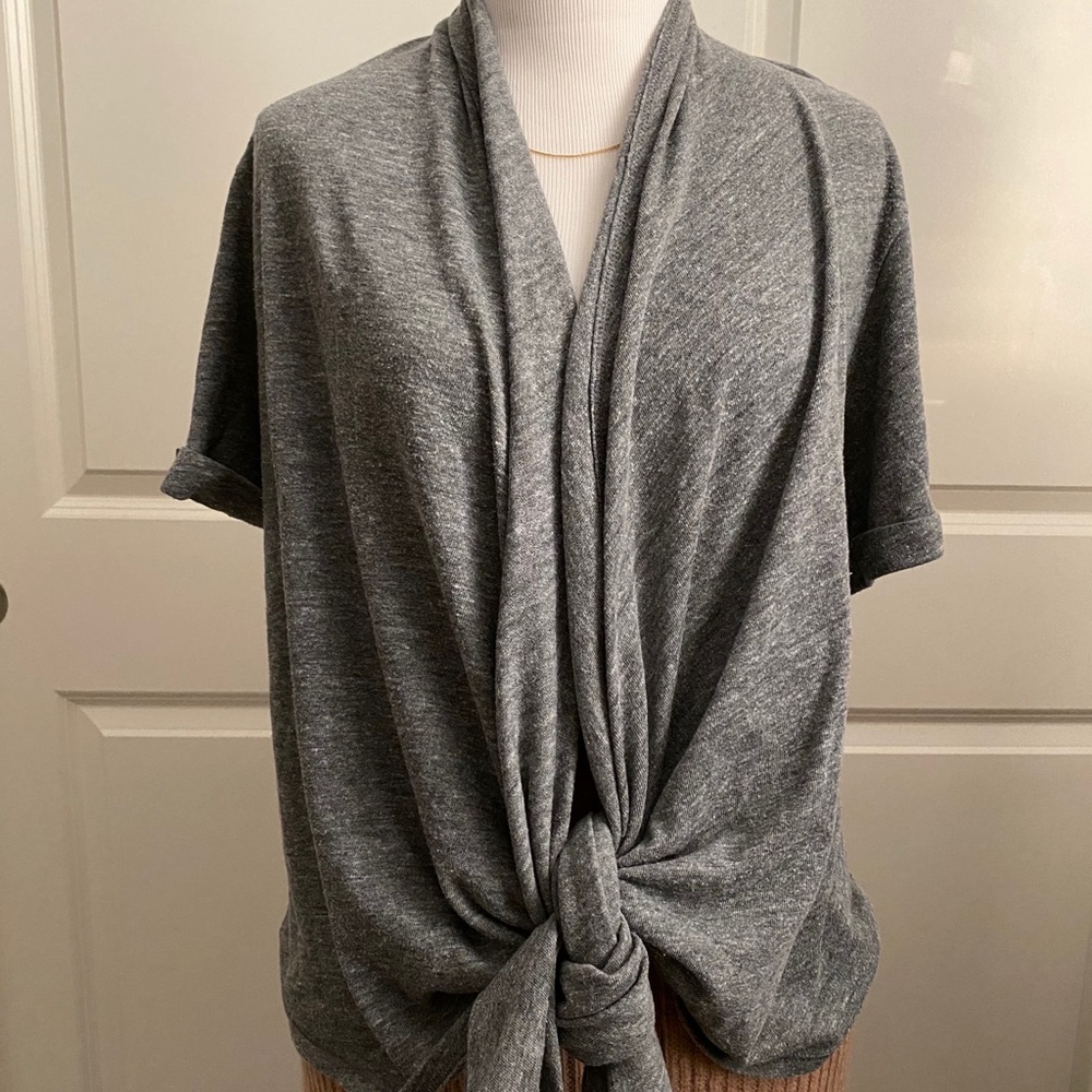 C&C California Short Sleeve Cardigan Sz M